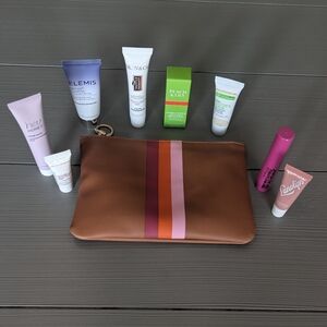 Deluxe Makeup/Skincare Trial Set: Smashbox, Peach & Lily, Elemis, Lanolips
